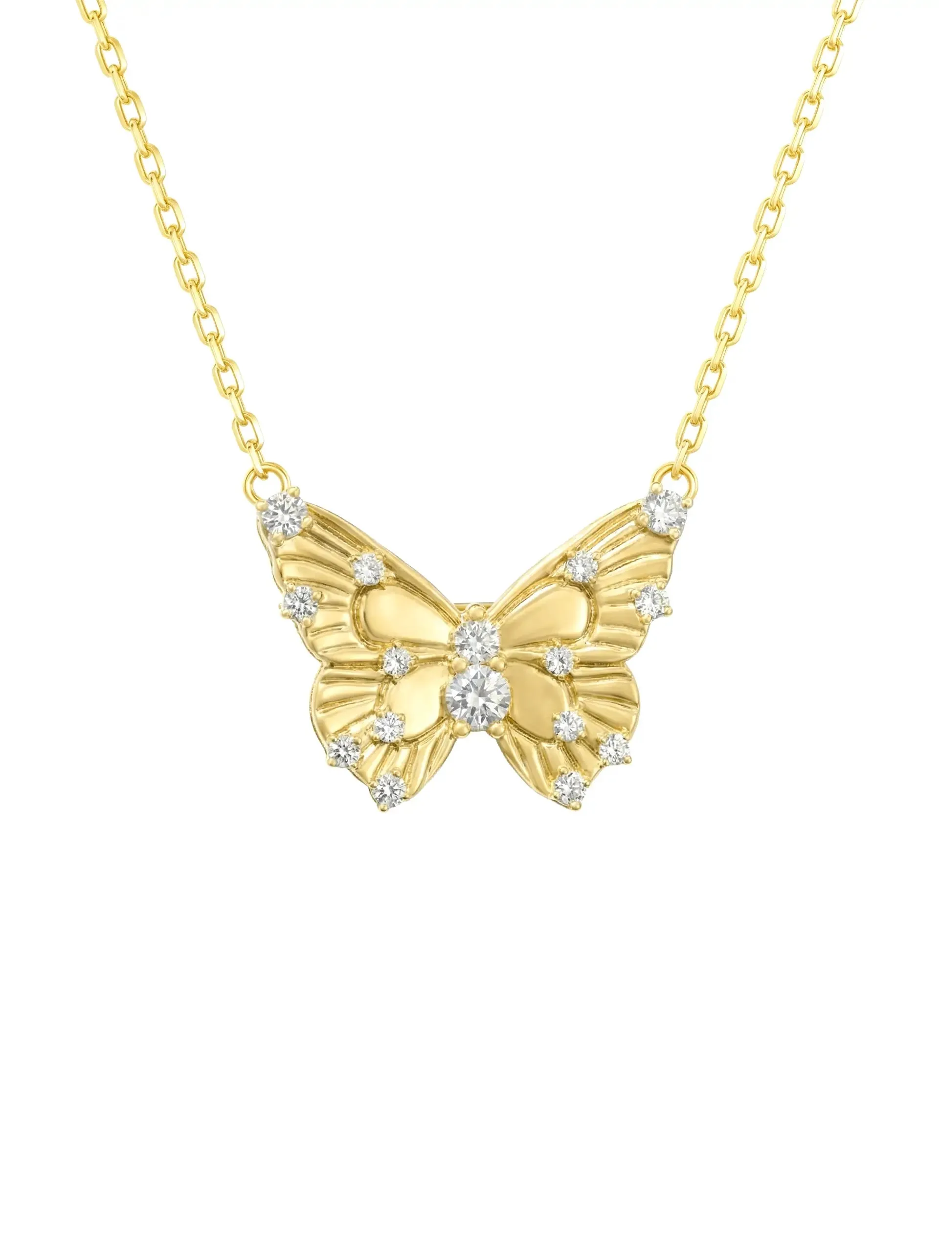 Butterfly Pendant Necklace sold by MSBLUE Jewelry