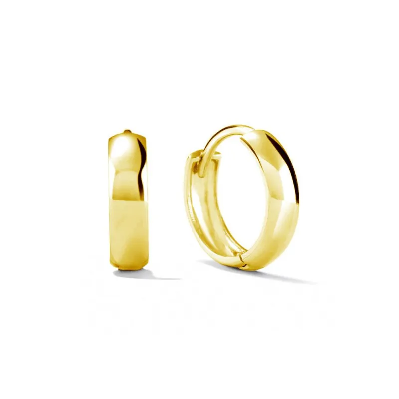 🎁 Bold Huggie Hoop Earrings (100% off) made by MSBLUE Jewelry