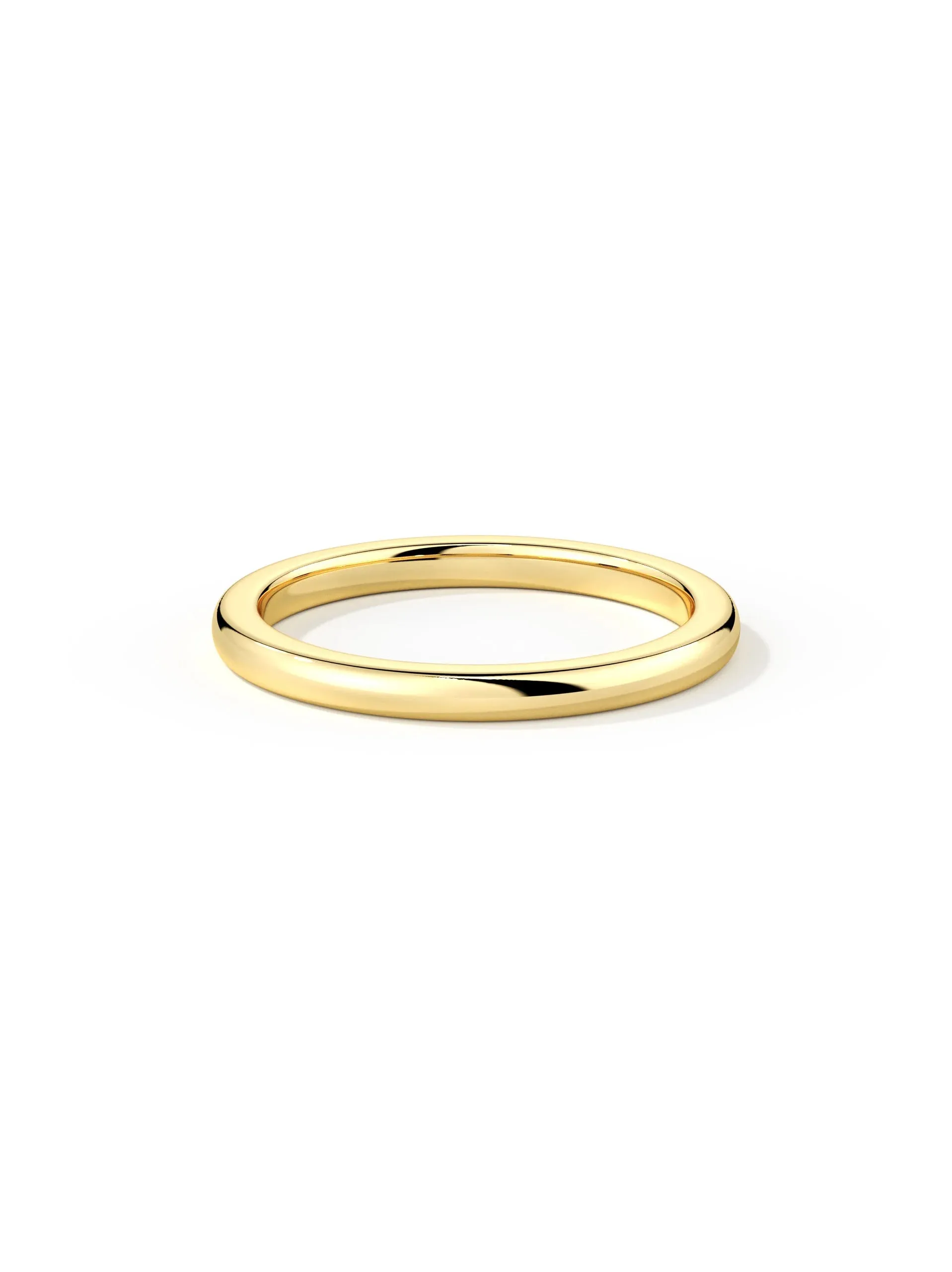 In-Stock Minimalist Sterling Silver Band Ring sold by MSBLUE Jewelry