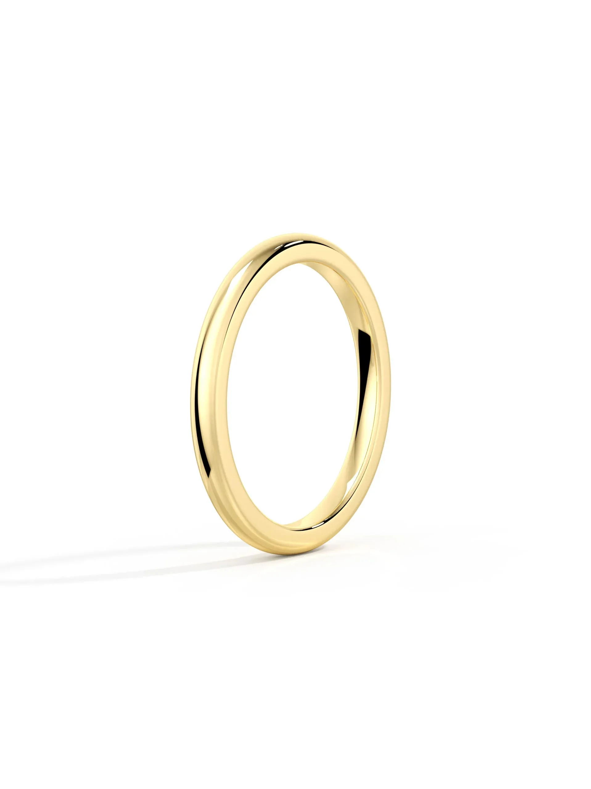In-Stock Minimalist Sterling Silver Band Ring sold by MSBLUE Jewelry product image thumbnail 2