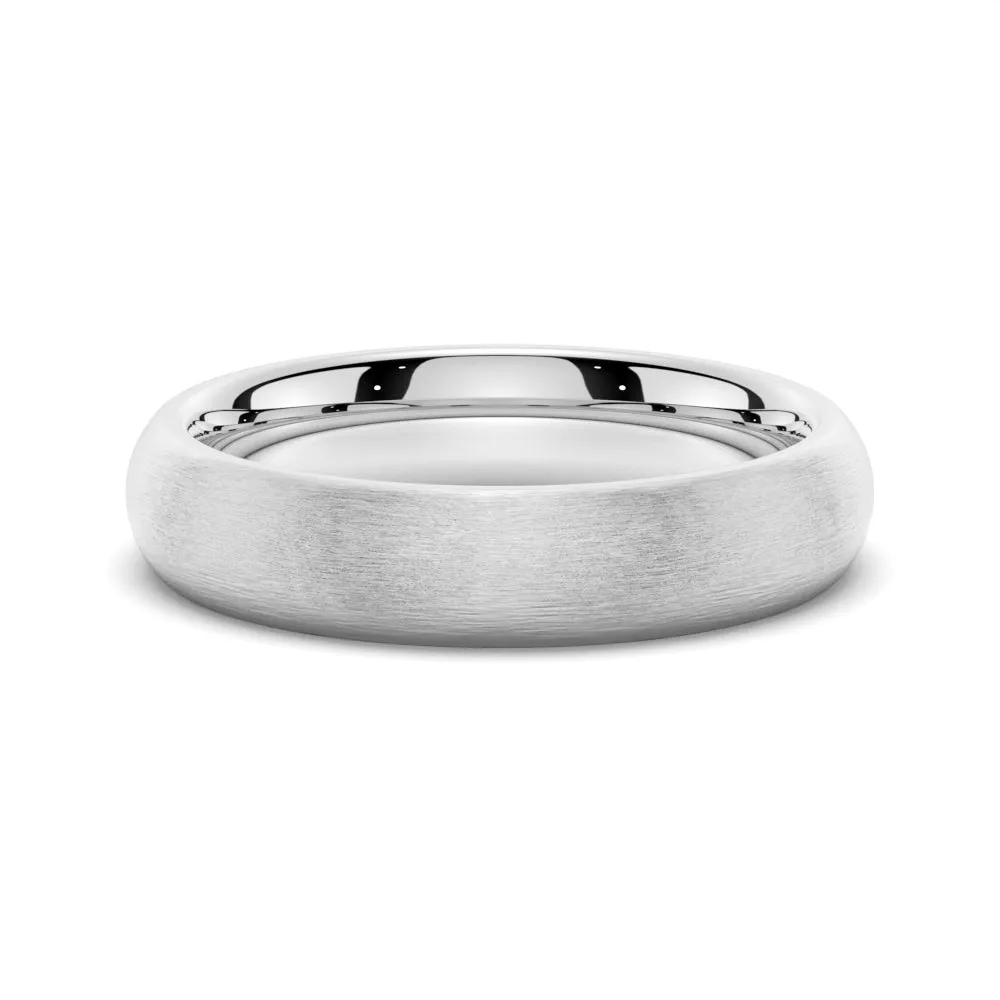 6mm Classic Matte Finish Men's Wedding Band sold by MSBLUE Jewelry