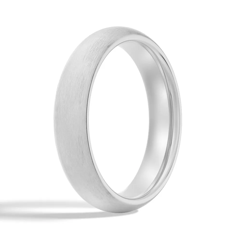 6mm Classic Matte Finish Men's Wedding Band sold by MSBLUE Jewelry product image thumbnail 4