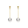 8mm Classic Freshwater Cultured Pearl Drop Earrings sold by MSBLUE Jewelry