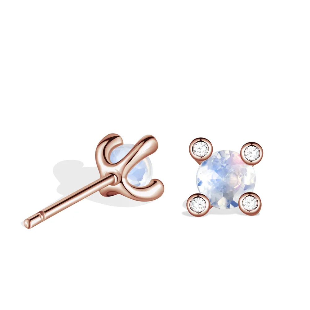 Starlight & Chic & Twinkle Moonstone Earrings Sets sold by MSBLUE Jewelry product image thumbnail 5
