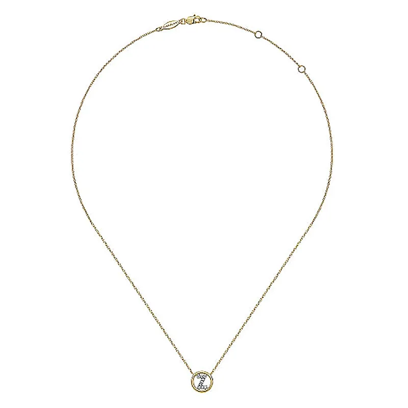 Round Pavé Initial Z Pendant Necklace sold by MSBLUE Jewelry product image thumbnail 4