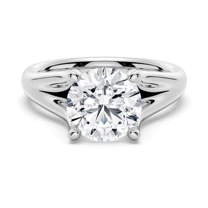Dream Love Moissanite Engagement Ring sold by MSBLUE Jewelry