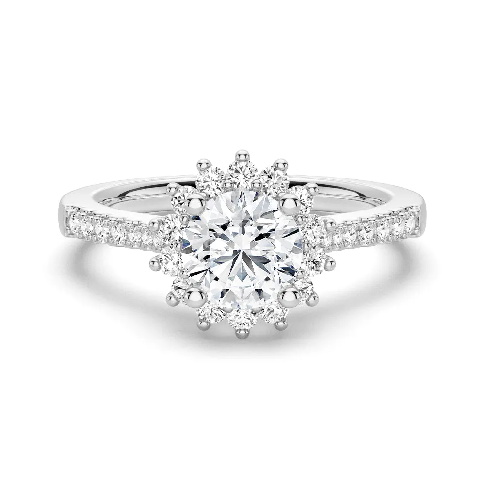 1 CT. Bright Starlight Moissanite Sterling Silver Ring sold by MSBLUE Jewelry