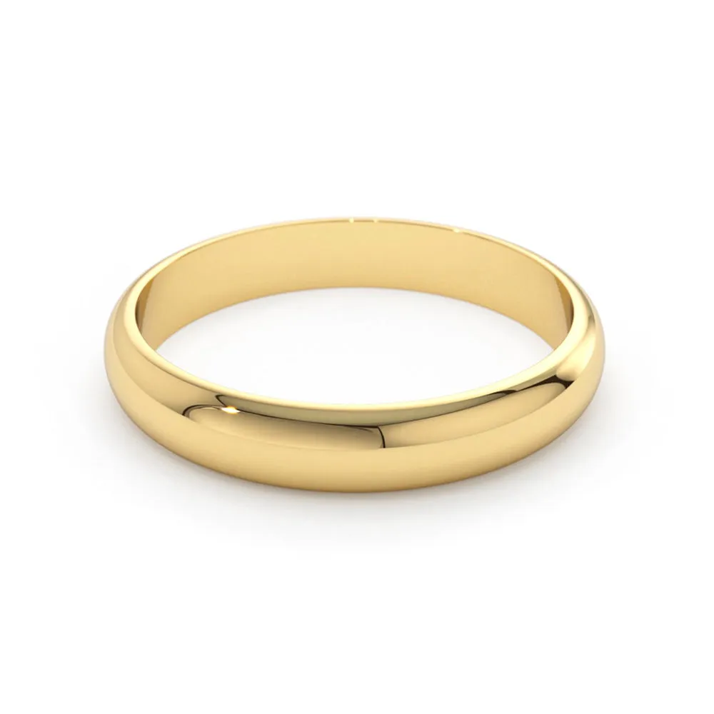 Classic High Polished Wedding Band sold by MSBLUE Jewelry product image thumbnail 3