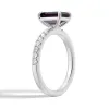 2 CT. Four Prong Emerald Cut Alexandrite Engagement Ring sold by MSBLUE Jewelry
