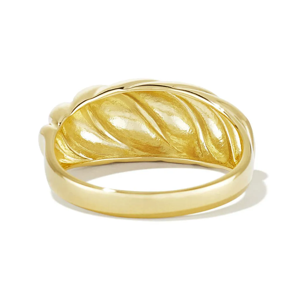 Bold Croissant Ring sold by MSBLUE Jewelry product image thumbnail 4