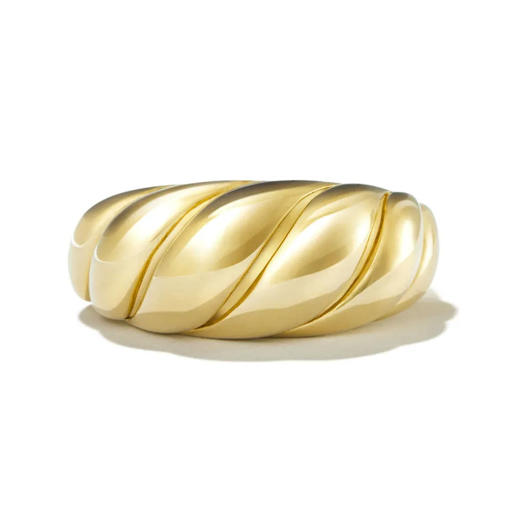 Bold Croissant Ring sold by MSBLUE Jewelry