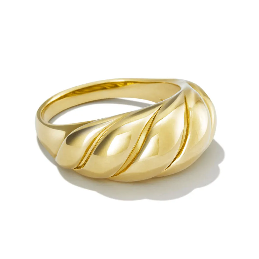 Bold Croissant Ring sold by MSBLUE Jewelry product image thumbnail 3