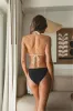 Maui String-Tie Bikini Bottoms - Night Swim sold by Sabal Swim