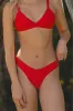 V-Front Bikini Bottoms - Red Tides sold by Sabal Swim