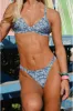 Hi-Leg Malibu Stretchy Bikini Bottoms - Retro Floral sold by Sabal Swim