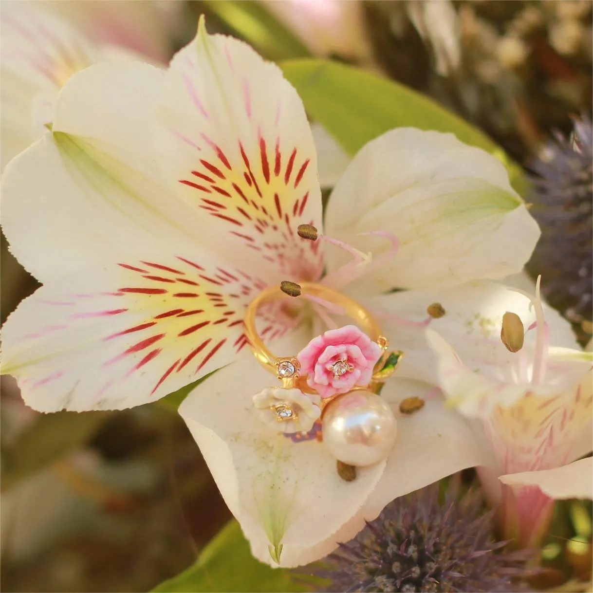 Wild Rose Ring sold by Selenichast product image thumbnail 3