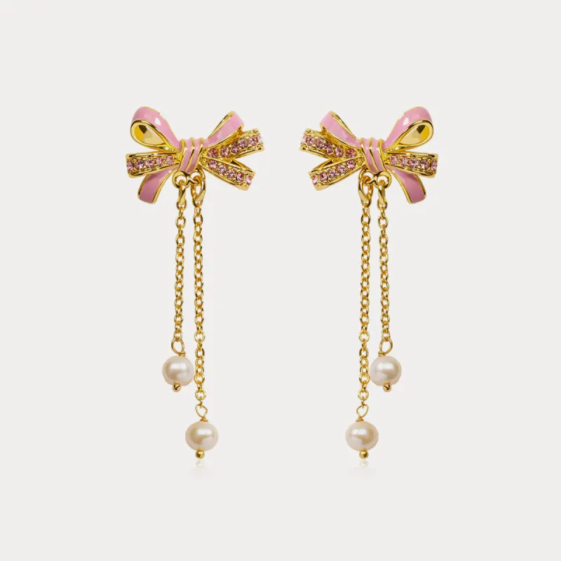 Bow-Knot Earrings sold by Selenichast