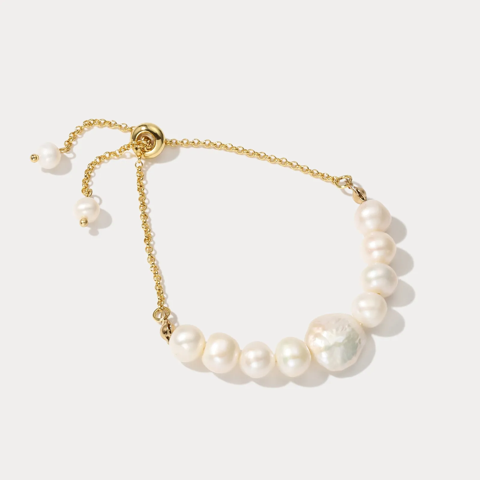 Baroque Pearl Bracelet sold by Selenichast product image thumbnail 2