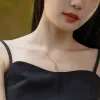 Gold Conch Shell Necklace sold by Selenichast
