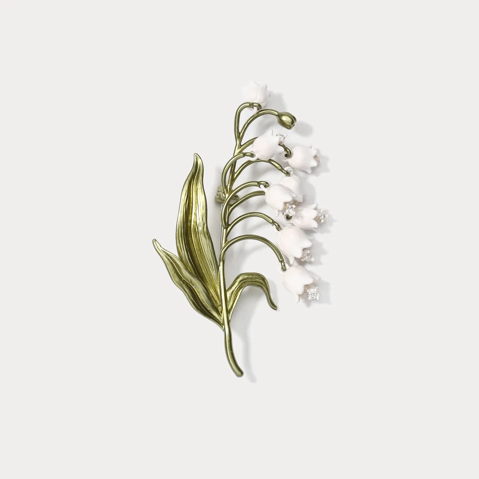 Lily Of The Valley Brooch sold by Selenichast product image thumbnail 2