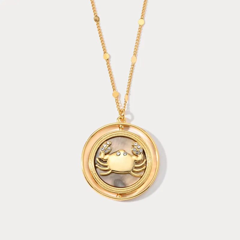 Cancer Necklace sold by Selenichast