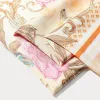 Floral Silk Square Scarf sold by Selenichast