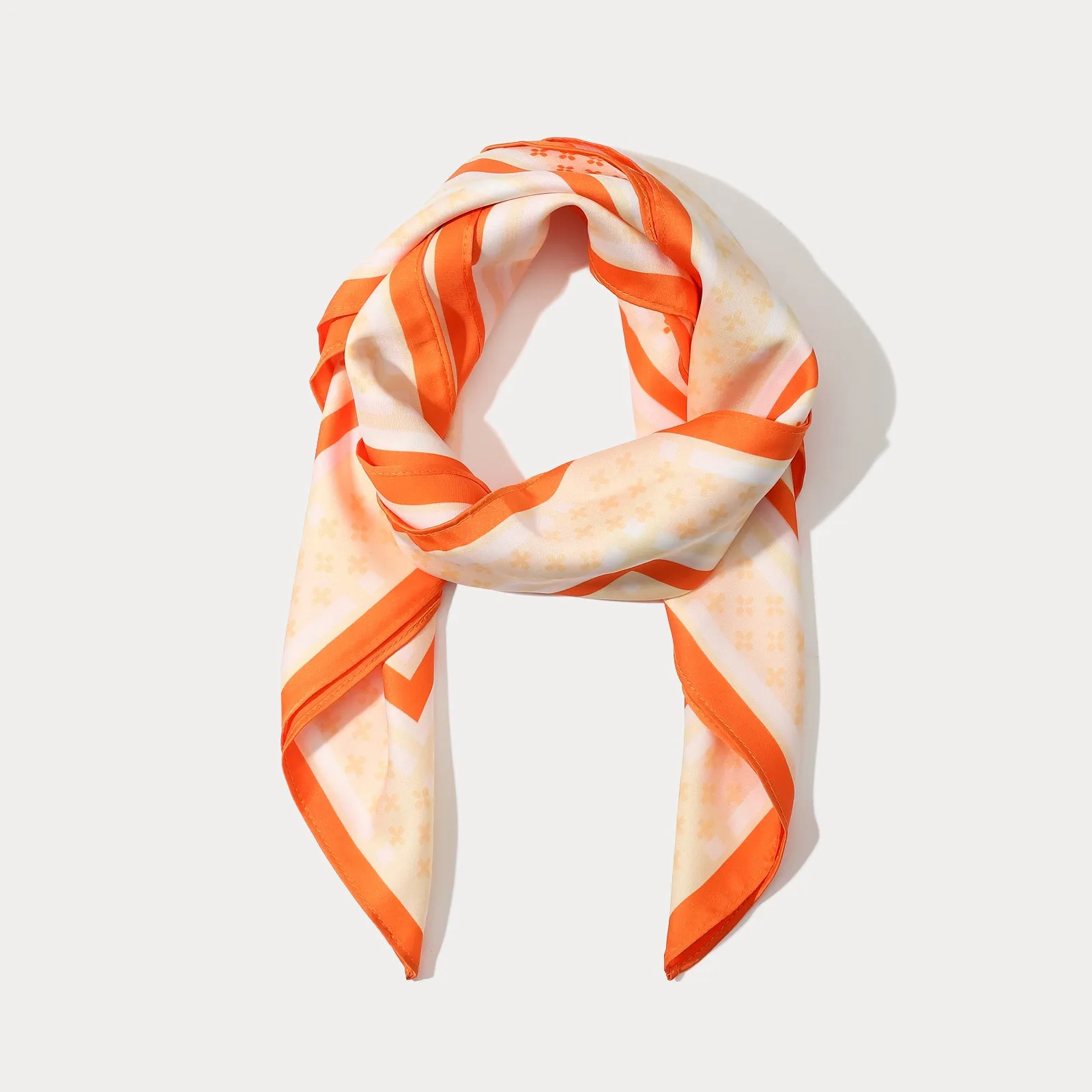 Floral Silk Square Scarf sold by Selenichast product image thumbnail 4