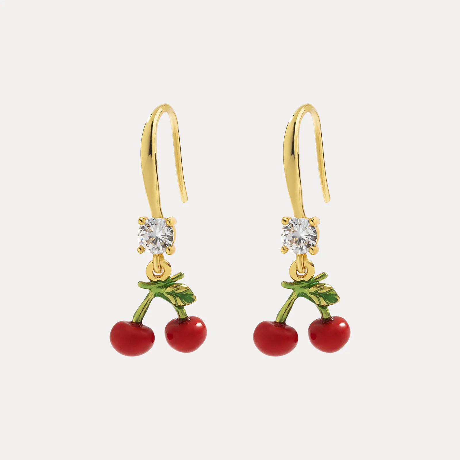Cherry Earrings sold by Selenichast