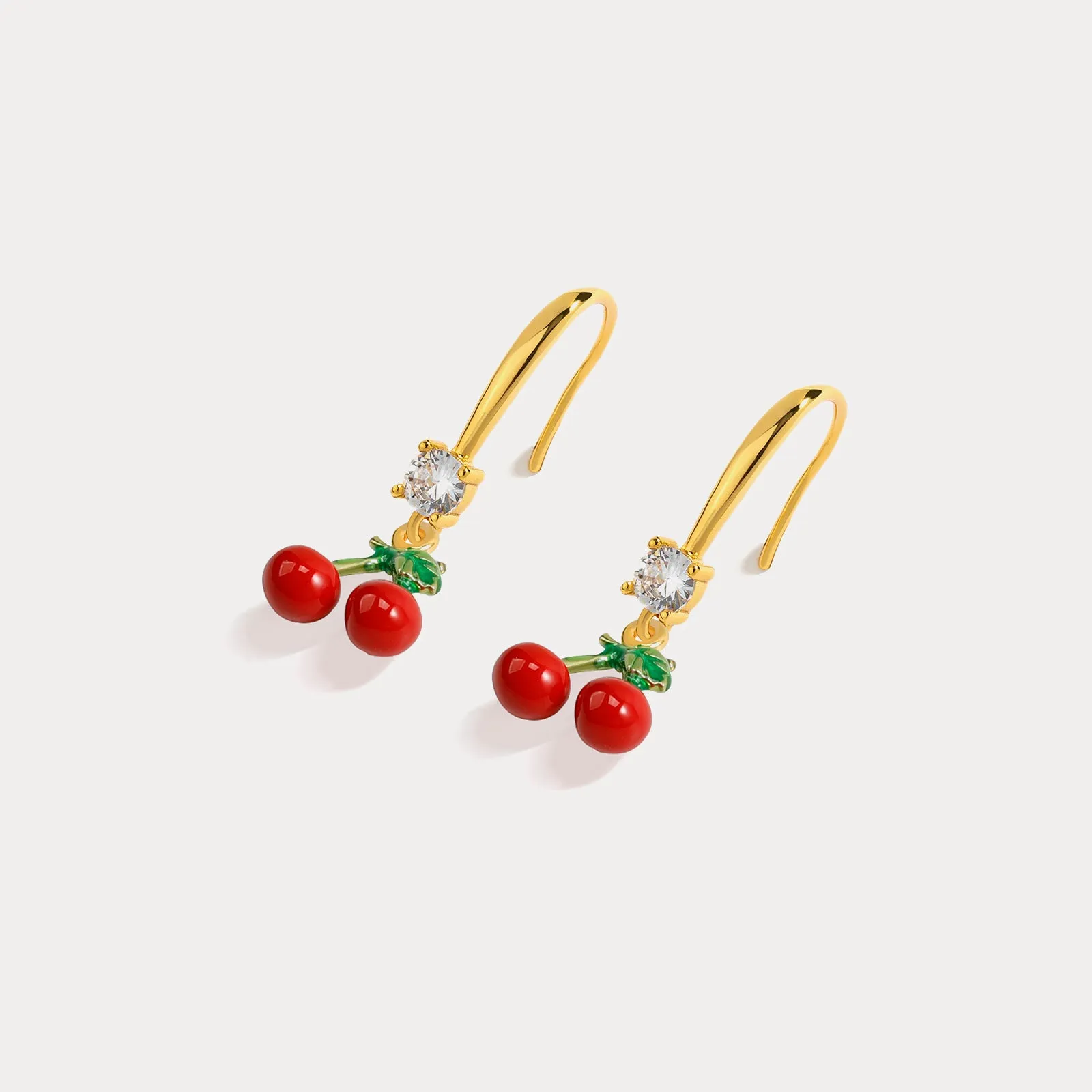 Cherry Earrings sold by Selenichast product image thumbnail 4