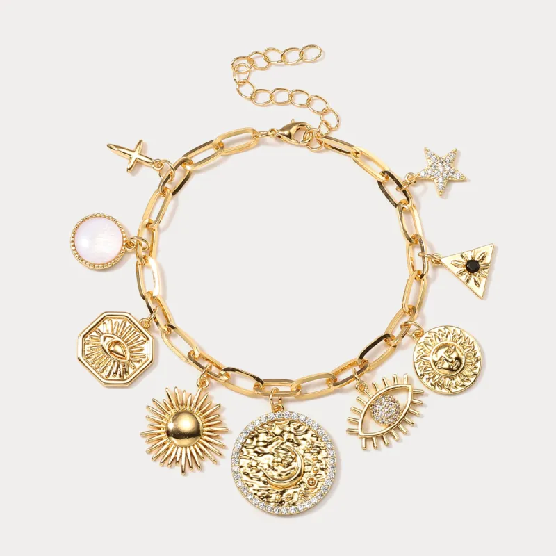 Celestial Evil Eye Bracelet sold by Selenichast