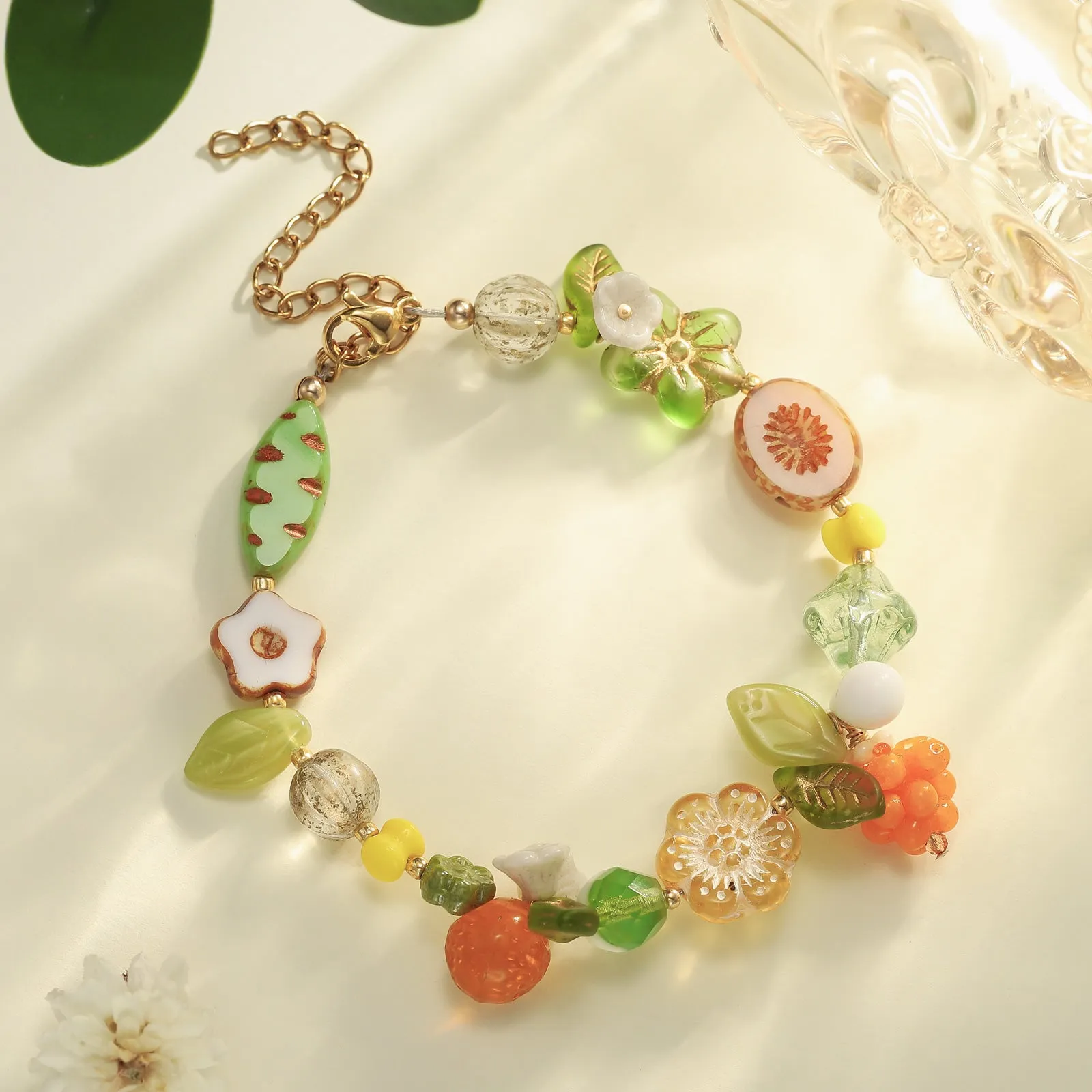 Forest Fruit Gooseberry Beaded Bracelet sold by Selenichast product image thumbnail 3