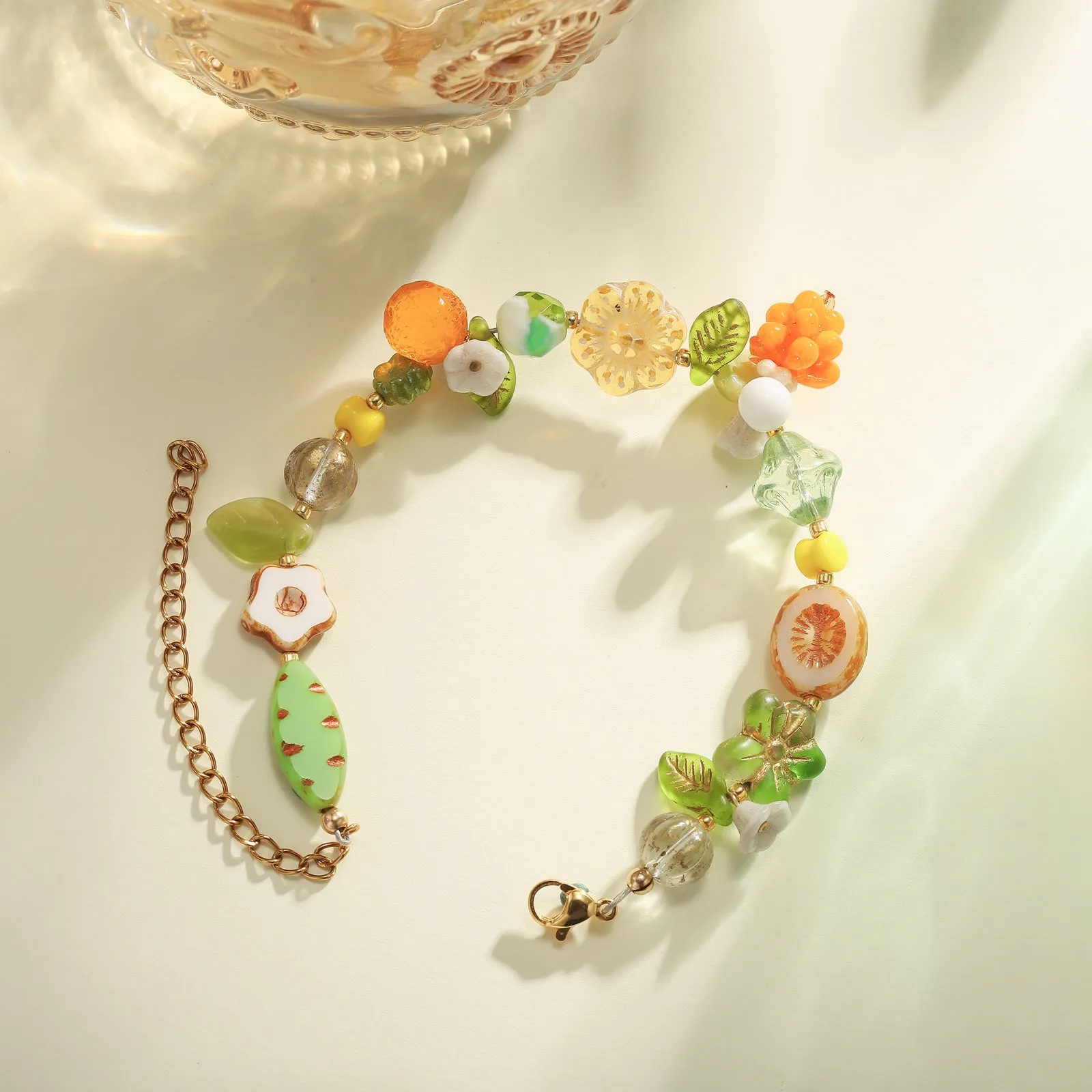 Forest Fruit Gooseberry Beaded Bracelet sold by Selenichast product image thumbnail 4