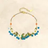 Blueberry Flower Bracelet sold by Selenichast