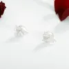 Dragonfly Pearl Stud Earrings sold by Selenichast