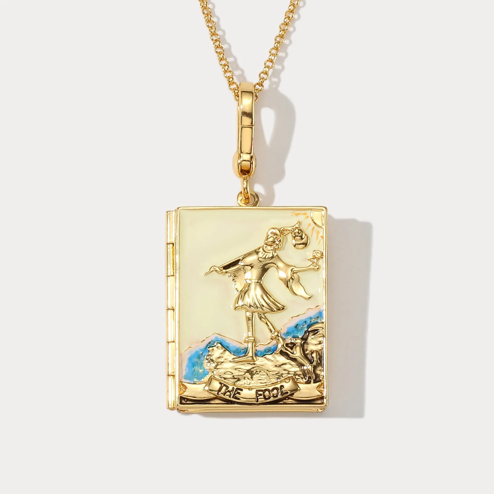Tarot Magic Locket Necklace with Picture sold by Selenichast product image thumbnail 2