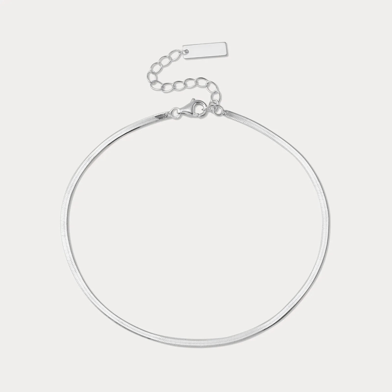 Herringbone Anklet sold by Selenichast