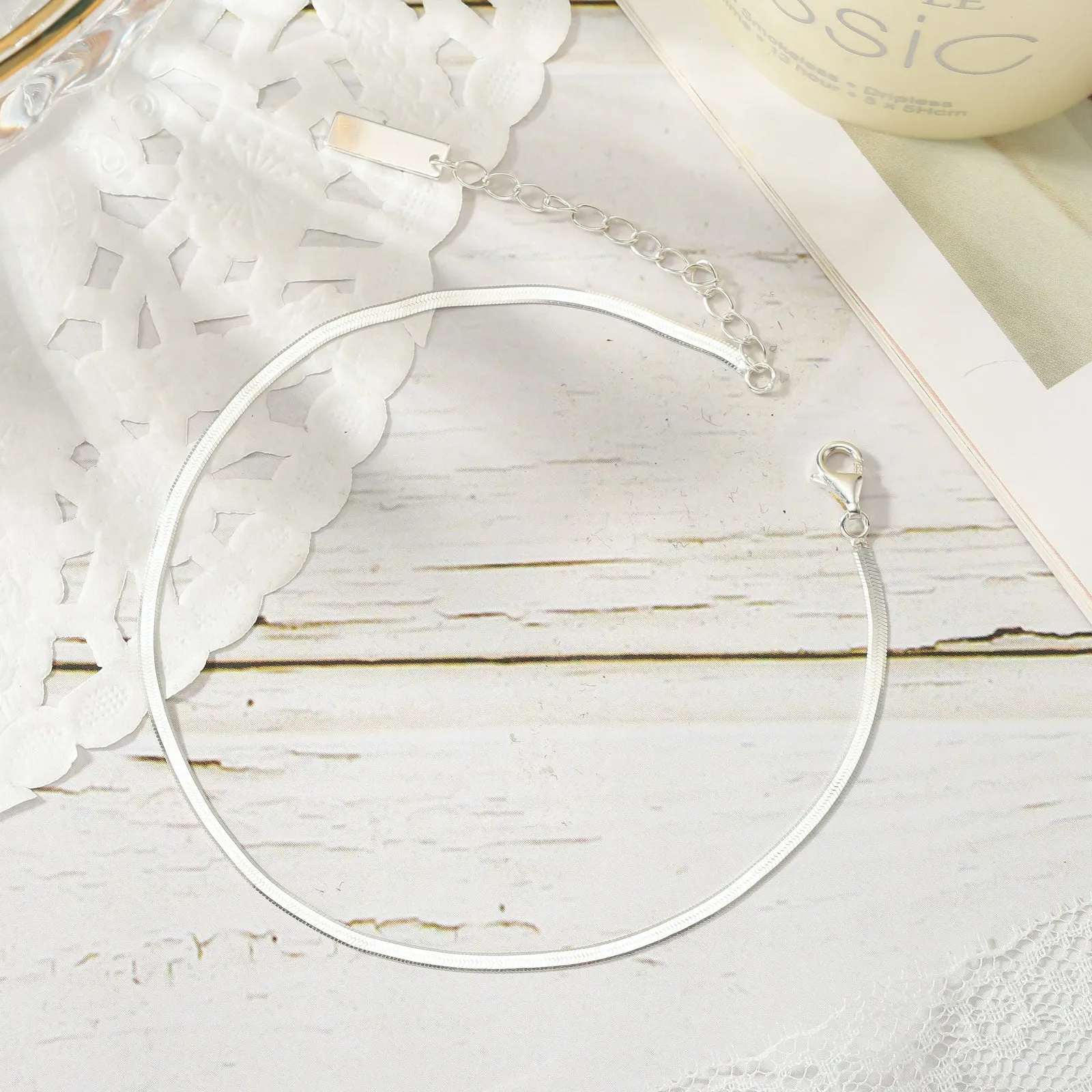 Herringbone Anklet sold by Selenichast product image thumbnail 2