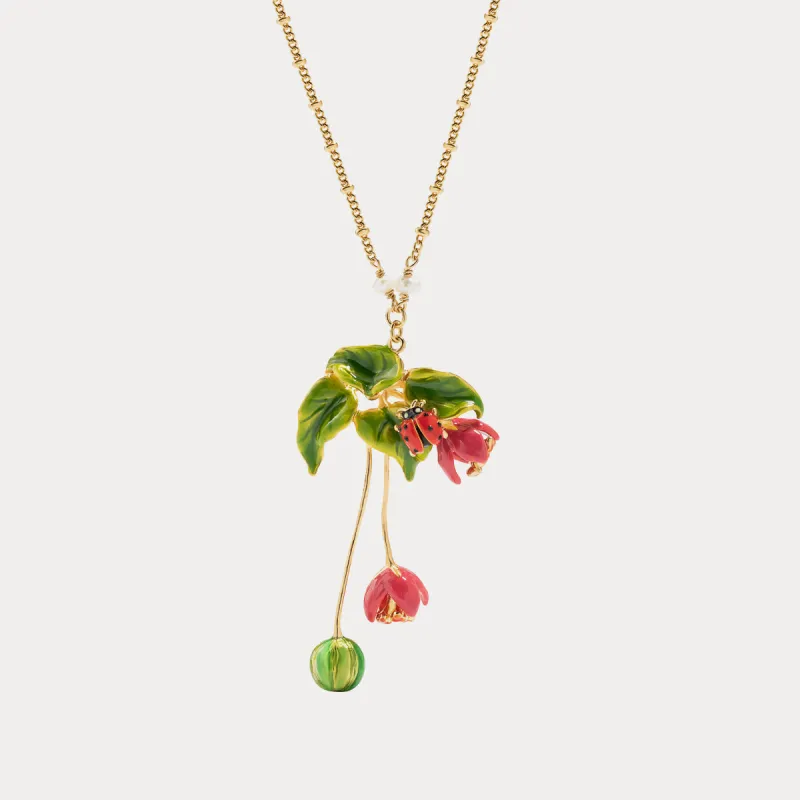 Ladybug Necklace sold by Selenichast