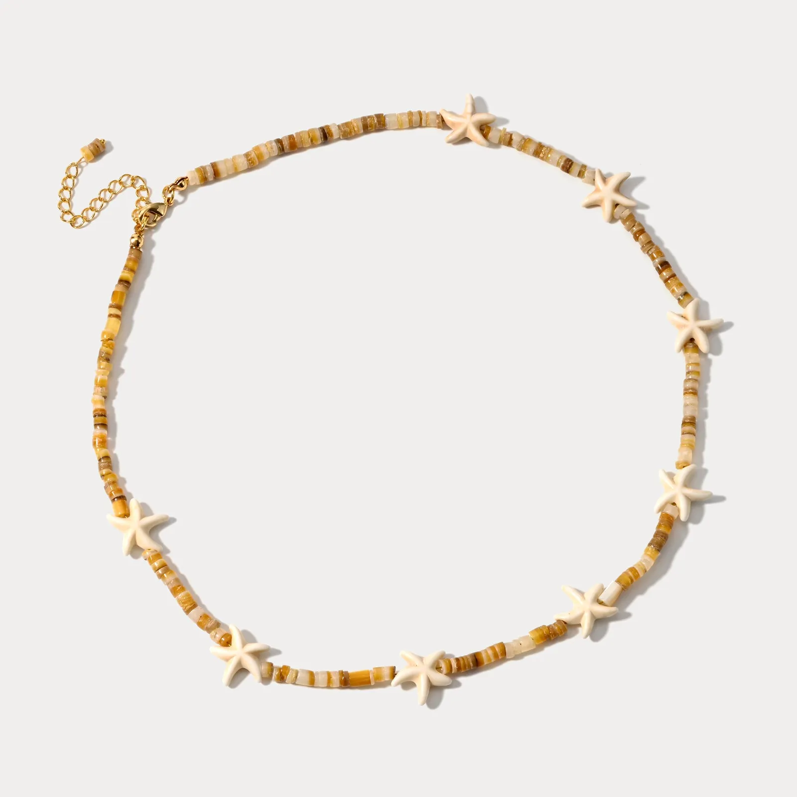 Beach Starfish Boho Necklace sold by Selenichast product image thumbnail 4