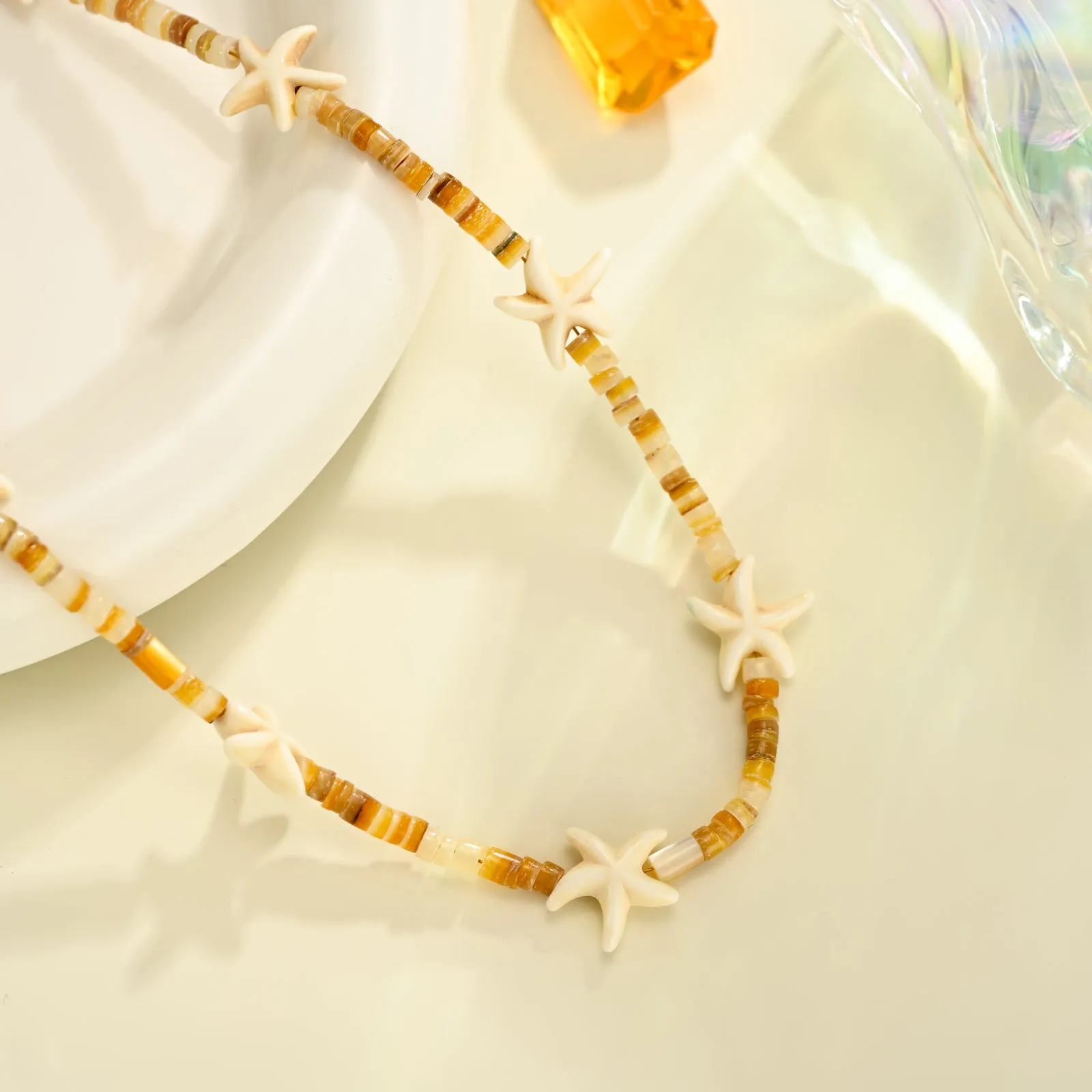 Beach Starfish Boho Necklace sold by Selenichast product image thumbnail 2