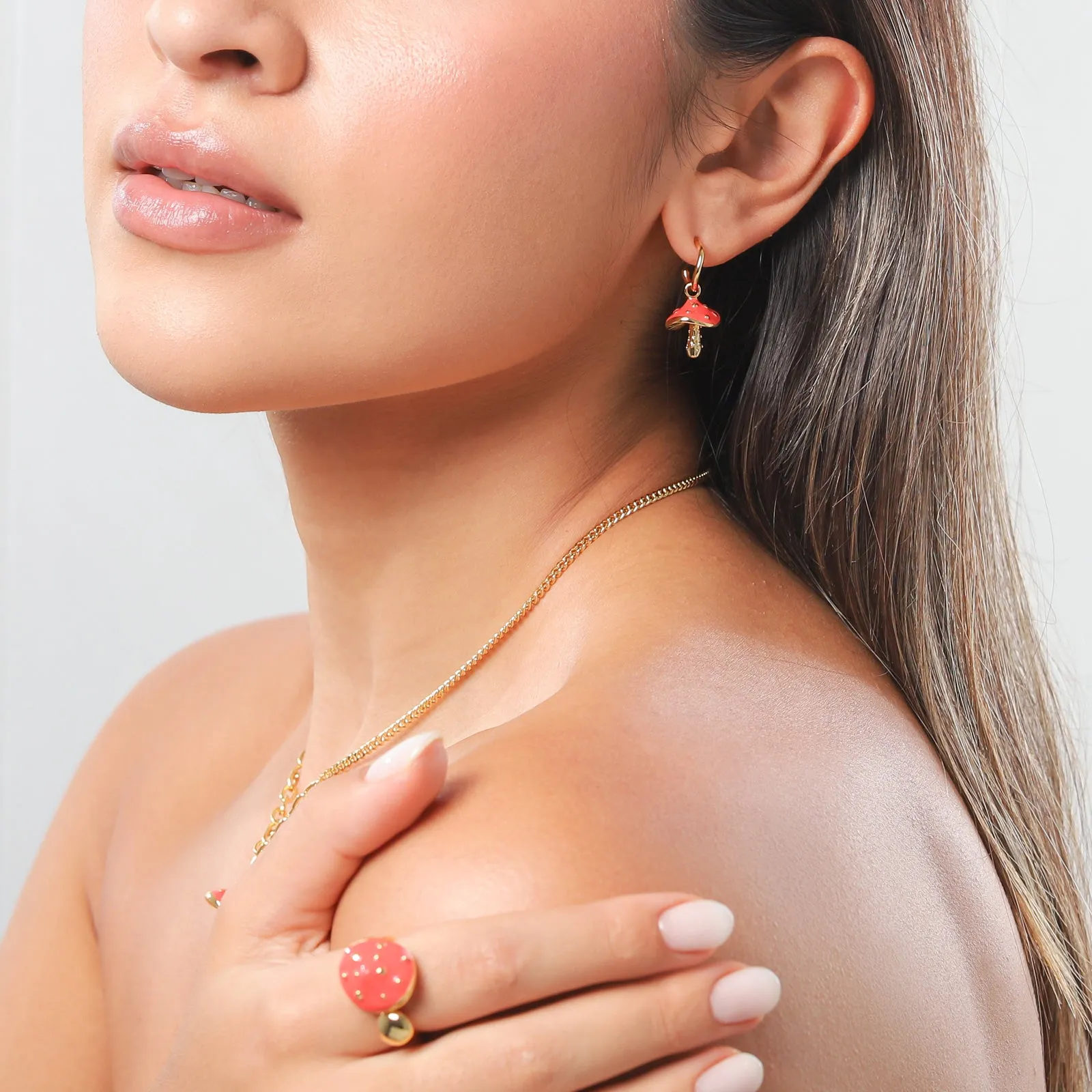 Mushroom Earrings sold by Selenichast product image thumbnail 5