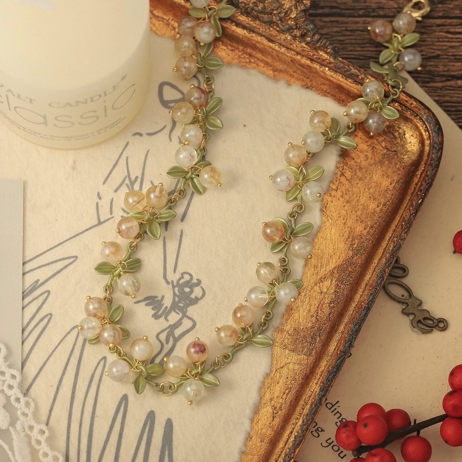 Gooseberry Necklace sold by Selenichast product image thumbnail 5