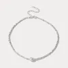 Silver Pearl Anklet sold by Selenichast