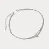 Silver Pearl Anklet sold by Selenichast
