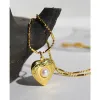 Gold Heart Locket Necklace sold by Selenichast