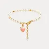Peach Pearl Bracelet sold by Selenichast