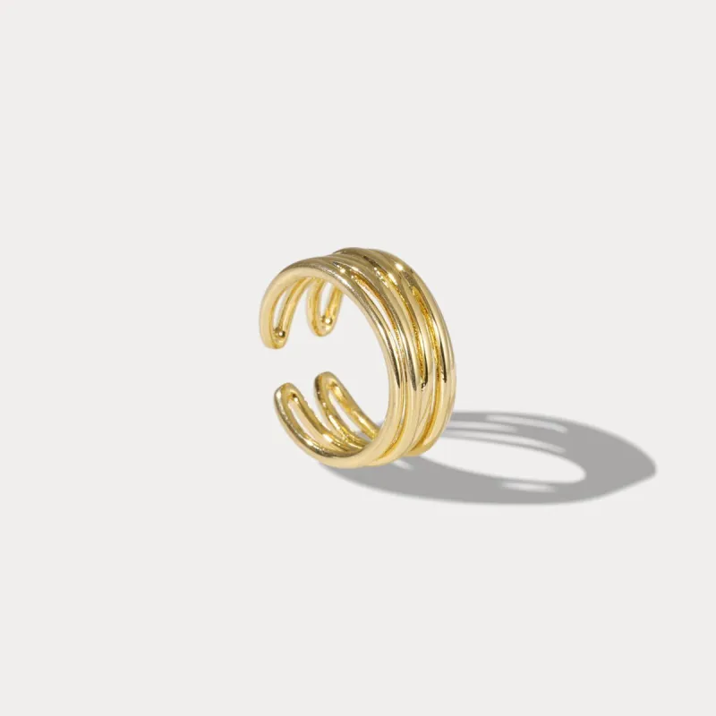 Quadruple Band Ring sold by Selenichast