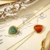 Emerald Heart Necklace sold by Selenichast