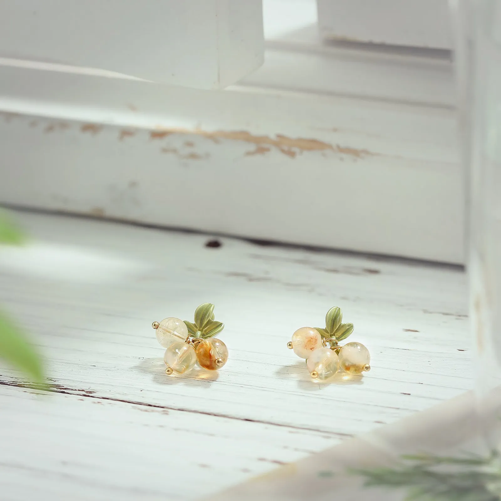 Gooseberry Stud Earrings sold by Selenichast product image thumbnail 3