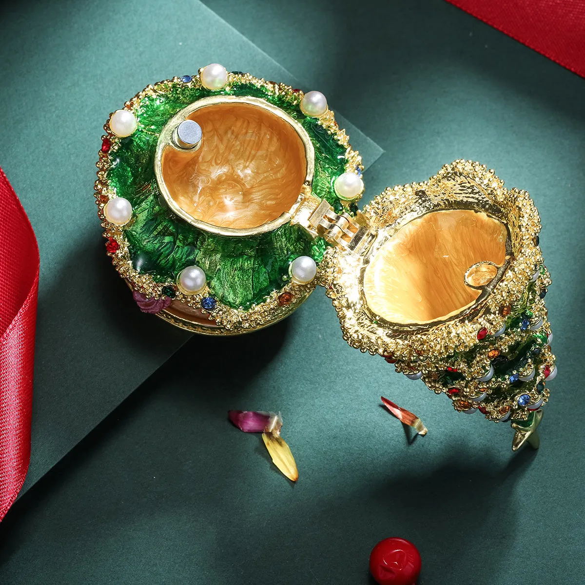 Christmas Tree Jewelry Box sold by Selenichast product image thumbnail 3